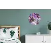 Marmer - Roze - Paars - Gold Wandcirkel aluminium klein -slaapkamer