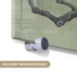 Pauwen - Wit - Natuur - Groen plexiglas 5mm klein -zzsysteem_NL