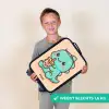 Kawai - Dino - Bubbletea Kinderkoffer - Zwart klein -sfeer4_NL