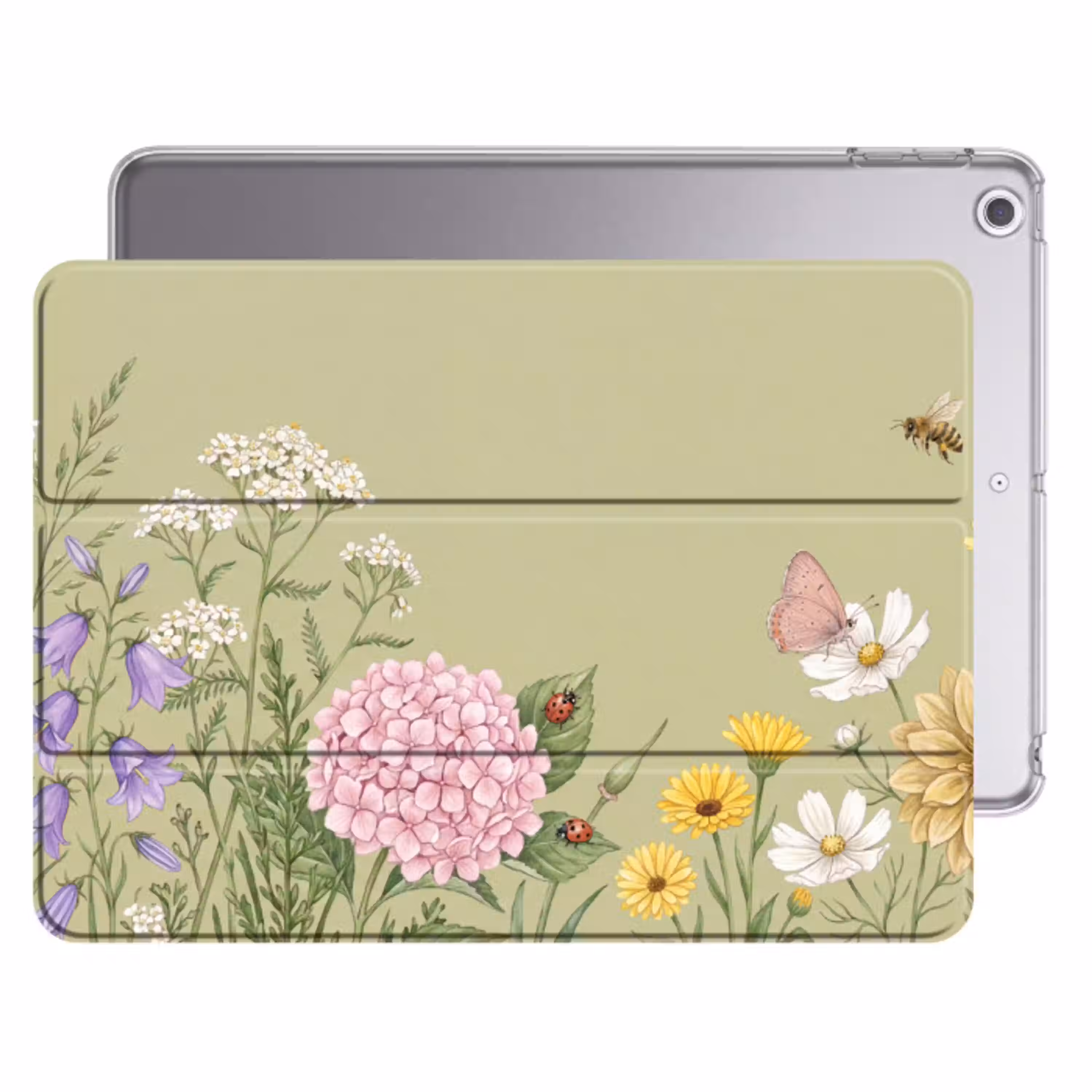 Botanisch - Bloemen - Kleurrijk Apple iPad 2017 middel -threedimensional_3d_global