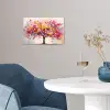 Aquarel - Boom - Kunst - Abstract poster papier klein -sfeer3