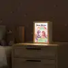 Meisje - Draak - Regenboog Light Box met kabel (Kinderlampje) klein -sfeer1_kind