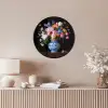 Rozen - Bloemen - Vaas - Boeket Fotolijst rond zonder passe partout klein -sfeer3