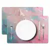Schelp - Pastel - Pink Placemat vinyl groot -zzsfeer2_Kitchenyeah-website