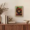 Vrouw - Frambozen - Bladeren Light Box met kabel (Tafellamp) klein -sfeer2