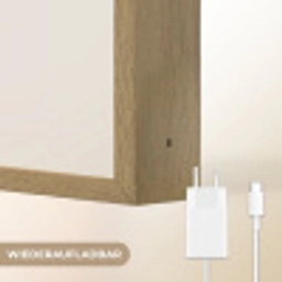 Ballerina - Kitten - Beige Light Box met batterij (Wandlamp) middel -USP_websiteoplaadbaarDE