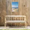 Mooie Strandvlucht Tuinposter op houten frame 2 cm dik klein -sfeer4