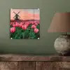 Tulpen - Molen - Nederland plexiglas 5mm klein -sfeer3