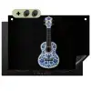 Ukelele - Delfts - Blauw - Muziek Inductie beschemer met haakjes klein -3d