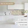 Textuur - Reliëf - Beige keuken achterwand 2 middel 871 -sfeer4_NL