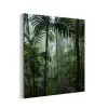 Regenwoud - Tropisch - Jungle - Bomen - Planten aluminium wit klein -3d