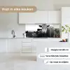 Koeien - Zwart - Wit keuken achterwand 2 middel -sfeer4_NL