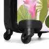 Summer memories - Tropische bloemen en bladeren NBS - Handbagage koffer - Kinderen Unisex middel -wiel
