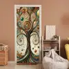 Levensboom - Boom - Abstract - Modern deurposter klein -sfeer1
