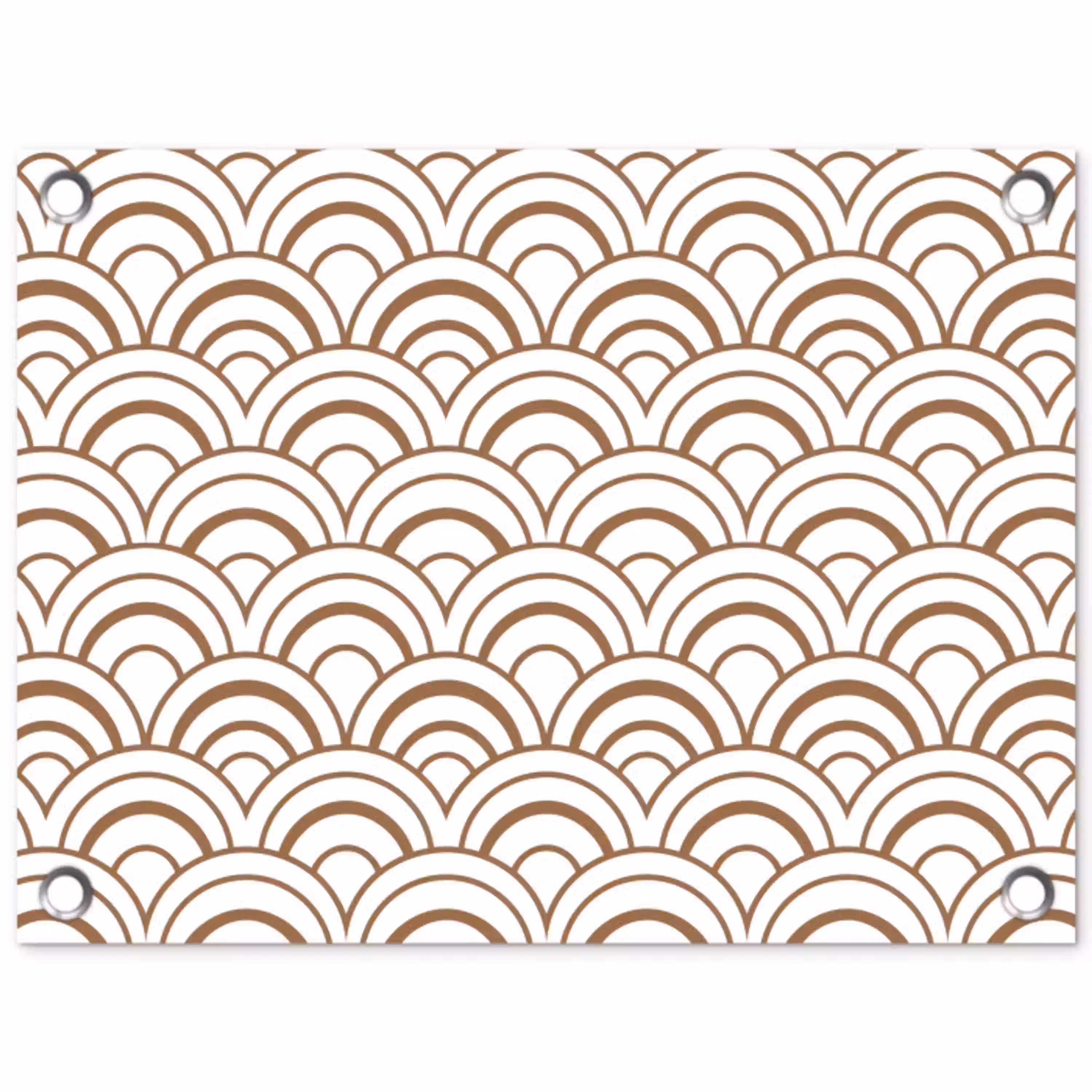 Klassiek - Motief - Terracotta tuinposter los doek klein 239 -3d