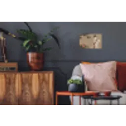 Vrouw - Azië - Kunst - Beige Muursticker klein -kamerbank