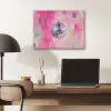 Discobal - Pink - Verf PET vilt klein -sfeer5