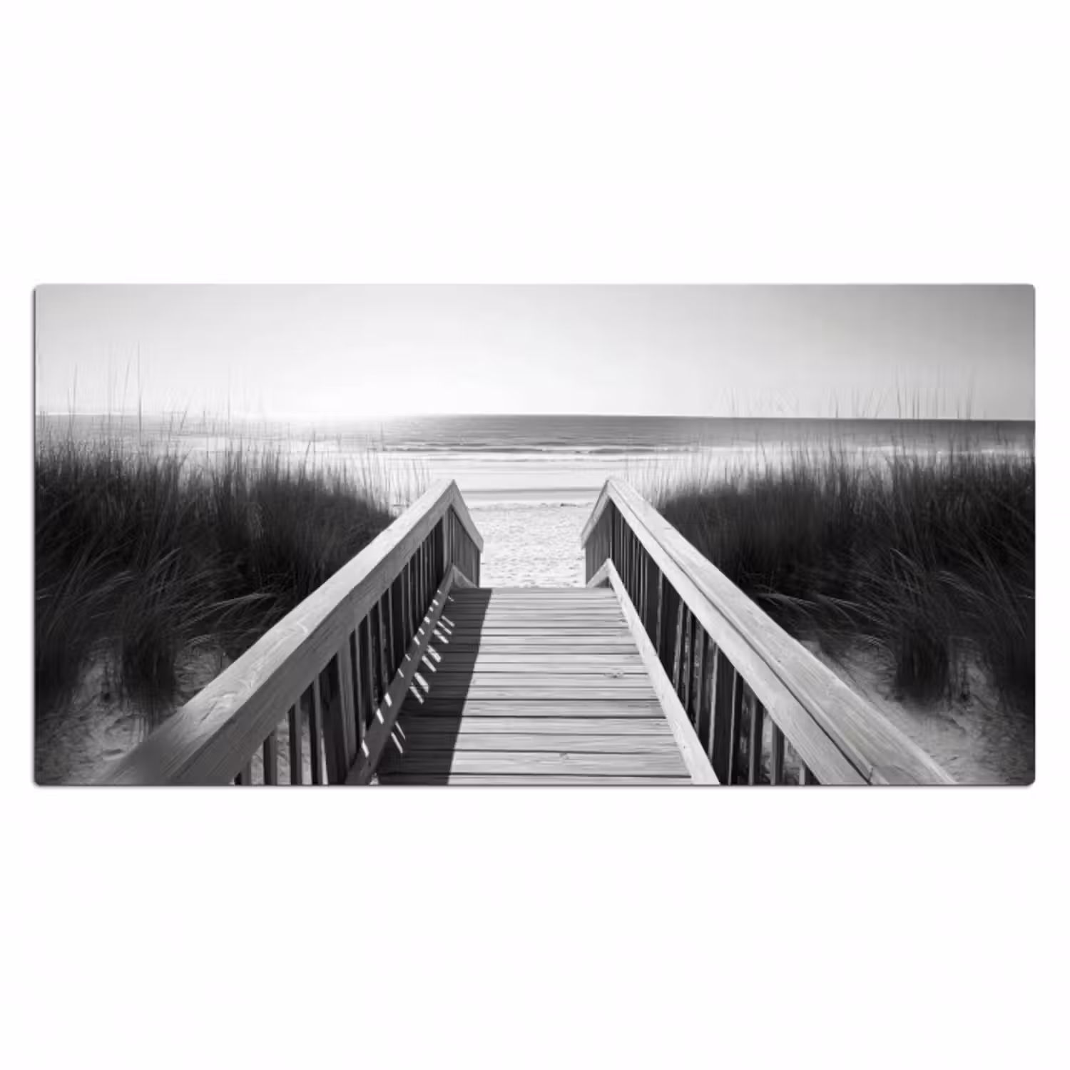 Schreibtischunterlage - Steg - Holz - Strand - Meer
