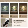 Olifant - Tijger - Bos - Jungle Light Box met batterij (Wandlamp kind) middel -USP_lichtkleurNL