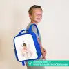 Ballerina fee in roze Kinderrugzak - Blauw middel -sfeer3_NL