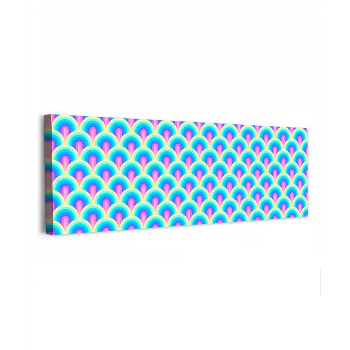 Regenbogen - Waaier - Vrolijk canvas 2cm klein 828 -z3d
