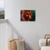 Vrouw - Drankenfruit - Rozen tuinposter los doek klein -sfeer8