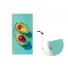 Avocado - Groen - Pit - Schaduw fotobehang vinyl groot -3d