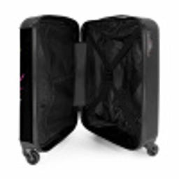 Schaatsen met kleurrijke graffiti NBS - Handbagage koffer - Unisex middel -binnenkant