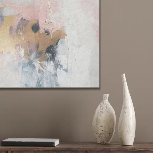Abstract - Pastel kleuren - Goud - Modern - Aesthetic PET vilt klein -sfeer6_closeup