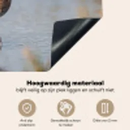 Vogel - Steltloper - Water - Natuur Inductie beschemer met haakjes klein -ky-onderkant-nl
