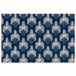 Modern - Patroon - Blauw poster papier klein 62 -3d