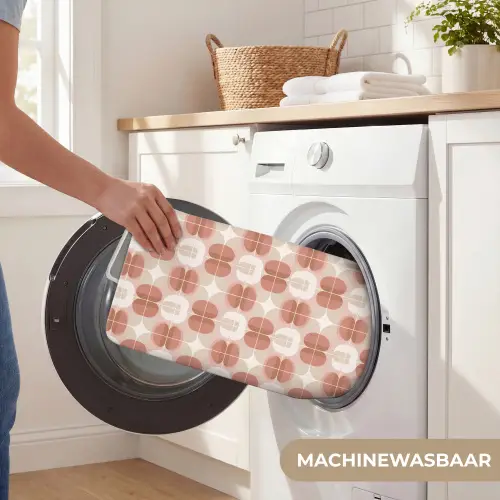 Retro - Klassiek - Roze WCmat klein 1009 -USP_WasbaarNL