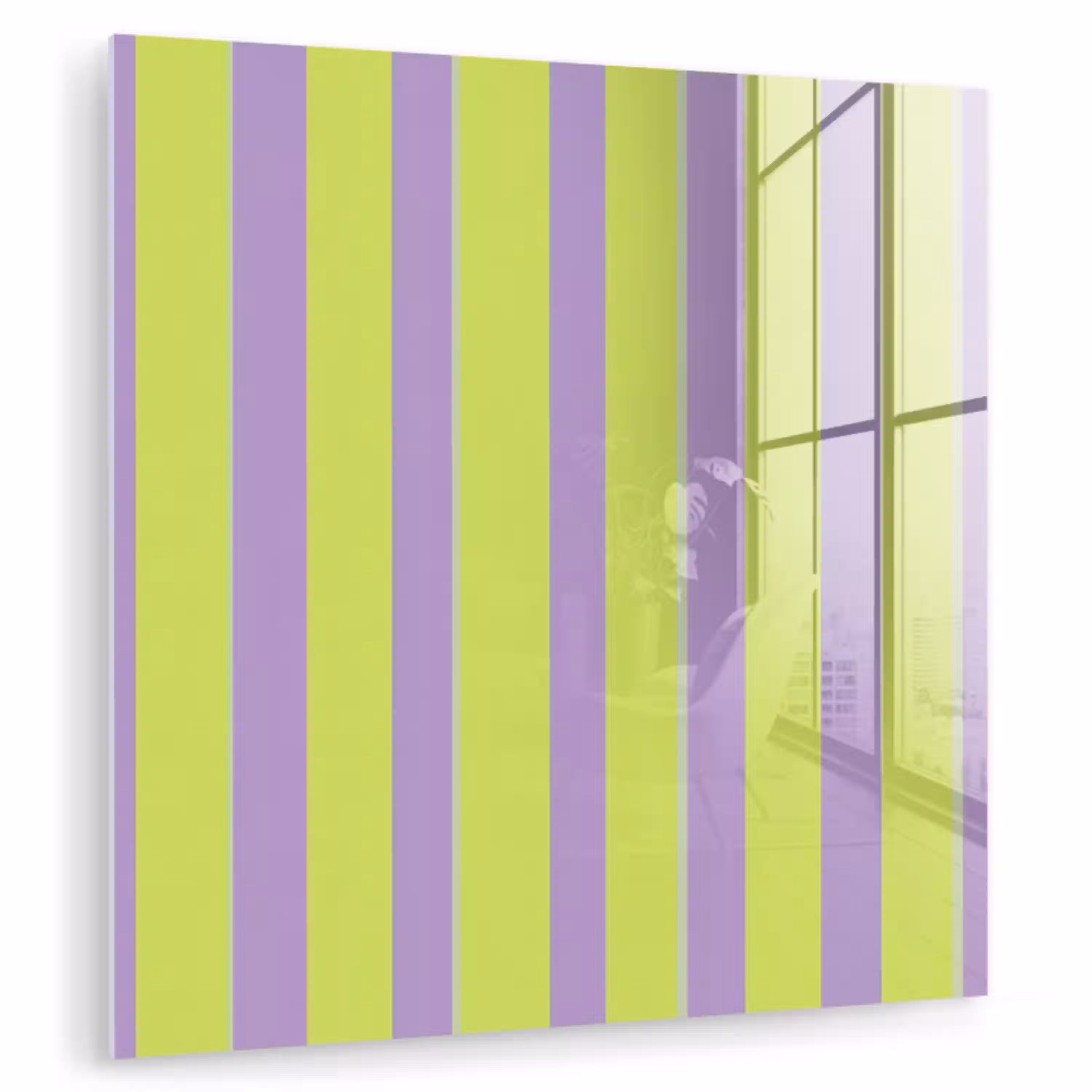 Strepen - Patroon - Groen plexiglas 5mm klein 11 -zzzproduct_nieuw