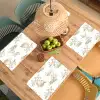 Wit - Apen - Beige Placemat vinyl groot 368 -zzsfeer5_Kitchenyeah-website