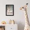 Kerst - Gnomen - Pastel fotolijst zwart zonder passe partout klein -usfeer4_kinderkamer