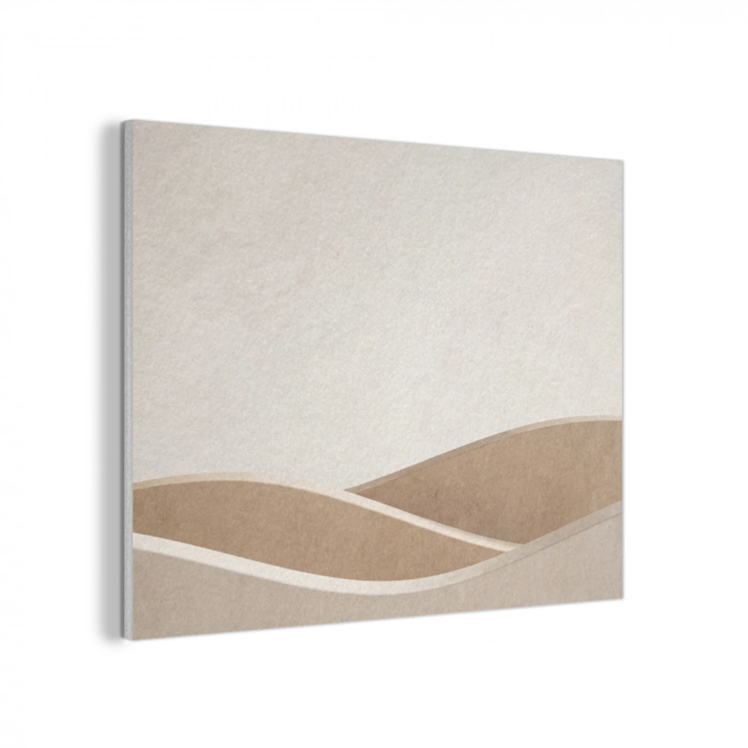 Abstract - Golven - Modern - Beige PET vilt klein -3d