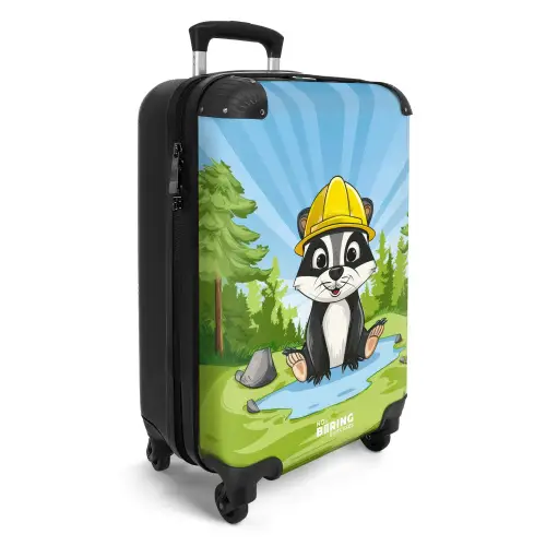 Wally werkbeer Koffer - NBS - Handbagage middel -productfoto_3d