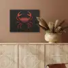 Krab - Rood - Vissen - Schaaldieren PET vilt klein -sfeer4