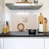 Koffie - Obessive Coffee Disorder - Beige Inductie beschemer met haakjes klein -sfeer2
