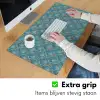 Symmetrisch - Patroon - Blauw Muismat XXL klein 681 -sfeer3
