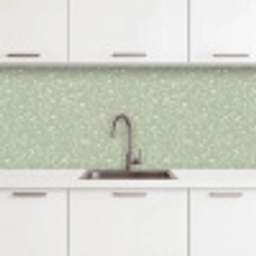 Bloemen - Patroon - Groen keuken achterwand 2 middel 871 -3d