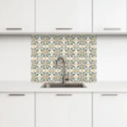 Patroon - Klassiek - Kleurrijk keuken achterwand 2 middel 865 -3d
