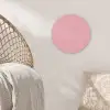 Roze - Kleuren - Interieur - Effen - Kleur Wandcirkel kunststof plaat 5mm dik klein 188 -sfeer5