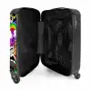 Kleurrijke Monstermix Koffer - NBS - Handbagage middel -binnenkant