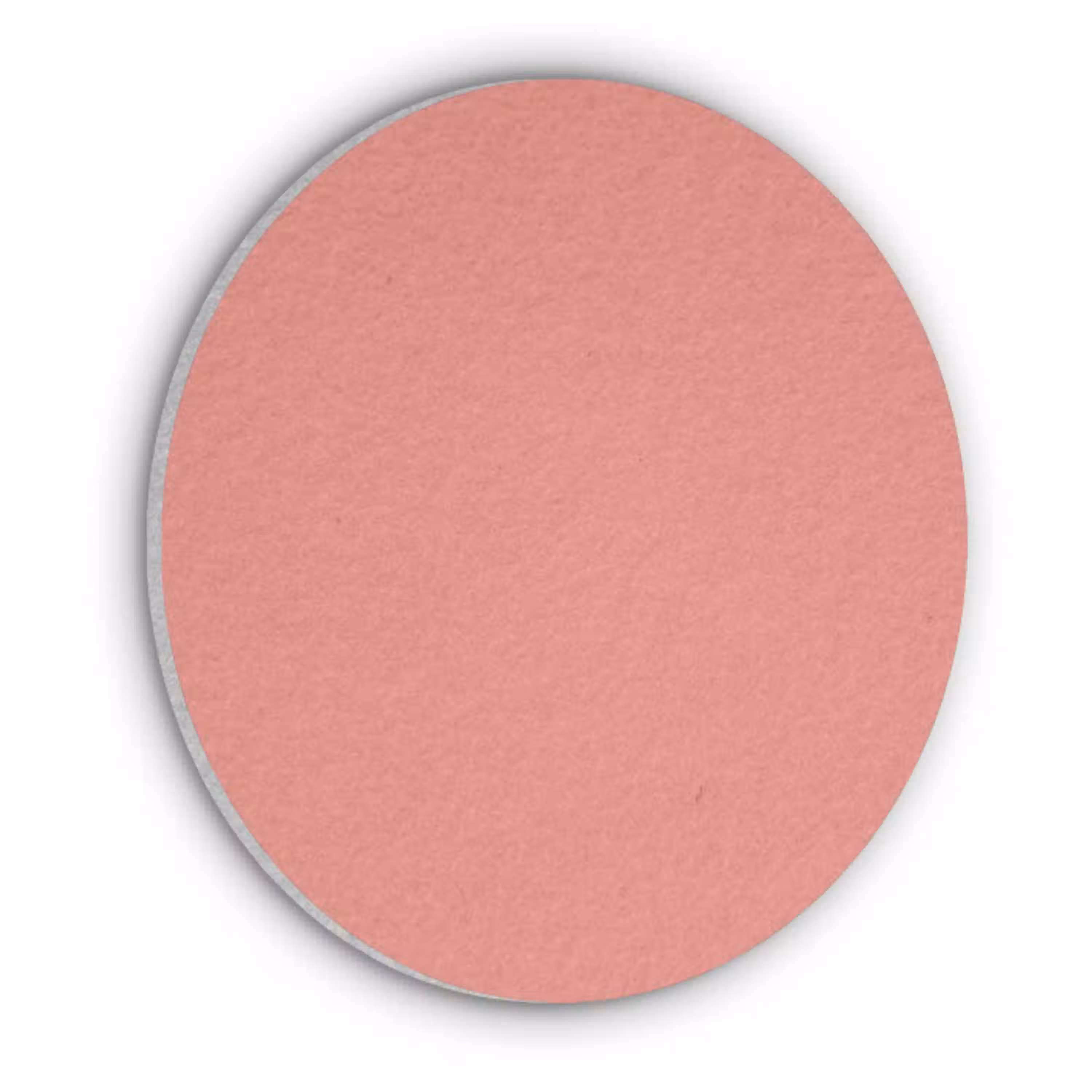 Dusty - Peach - Koraal Akoestische PET Vilt - Rond klein 838 -3d
