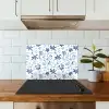 Zee - Strand - Blauw - Wit keuken achterwand spatscherm klein 900 -sfeer2