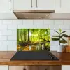 Bos - Landschap - Water - Bomen - Zon - Groen - Natuur keuken achterwand spatscherm klein -sfeer2
