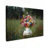 Bloemen - Krukje - Gieter - Veld canvas 2cm klein -z3d