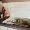 Lavendel - Brood - Stilleven Inductie beschermer vinyl 3mm klein -sfeer3