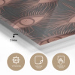 Boheems - Oog - Bruin plexiglas 5mm klein 11 -sfeer2